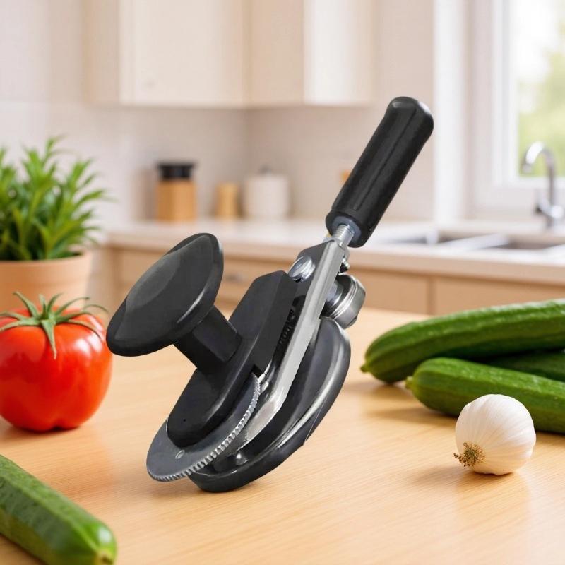 Meal Prep Manual - Ouvre-boîte manuel en fer avec poignée