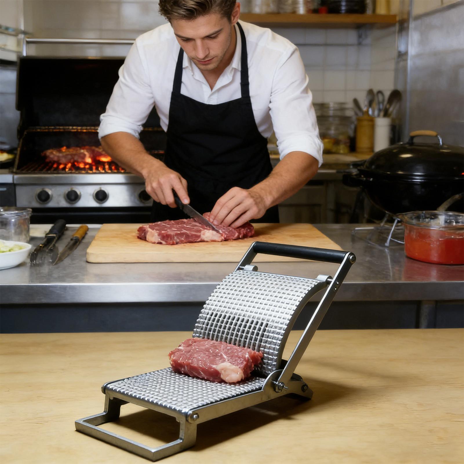 Meal Prep Manual - Attendrisseur de viande manuel en acier