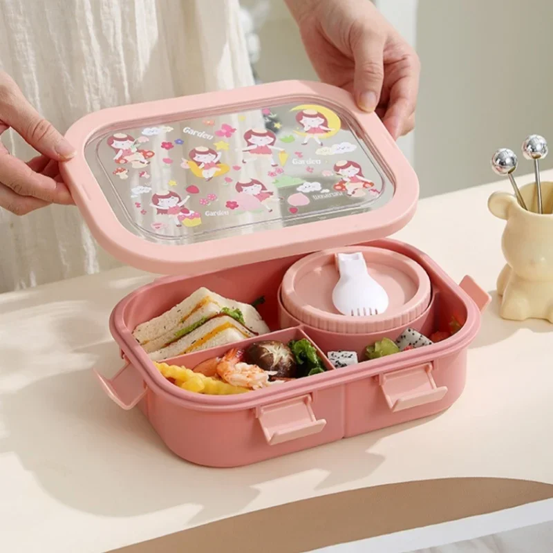 Meal Prep Tupperware - Boîte à déjeuner de dessin animé