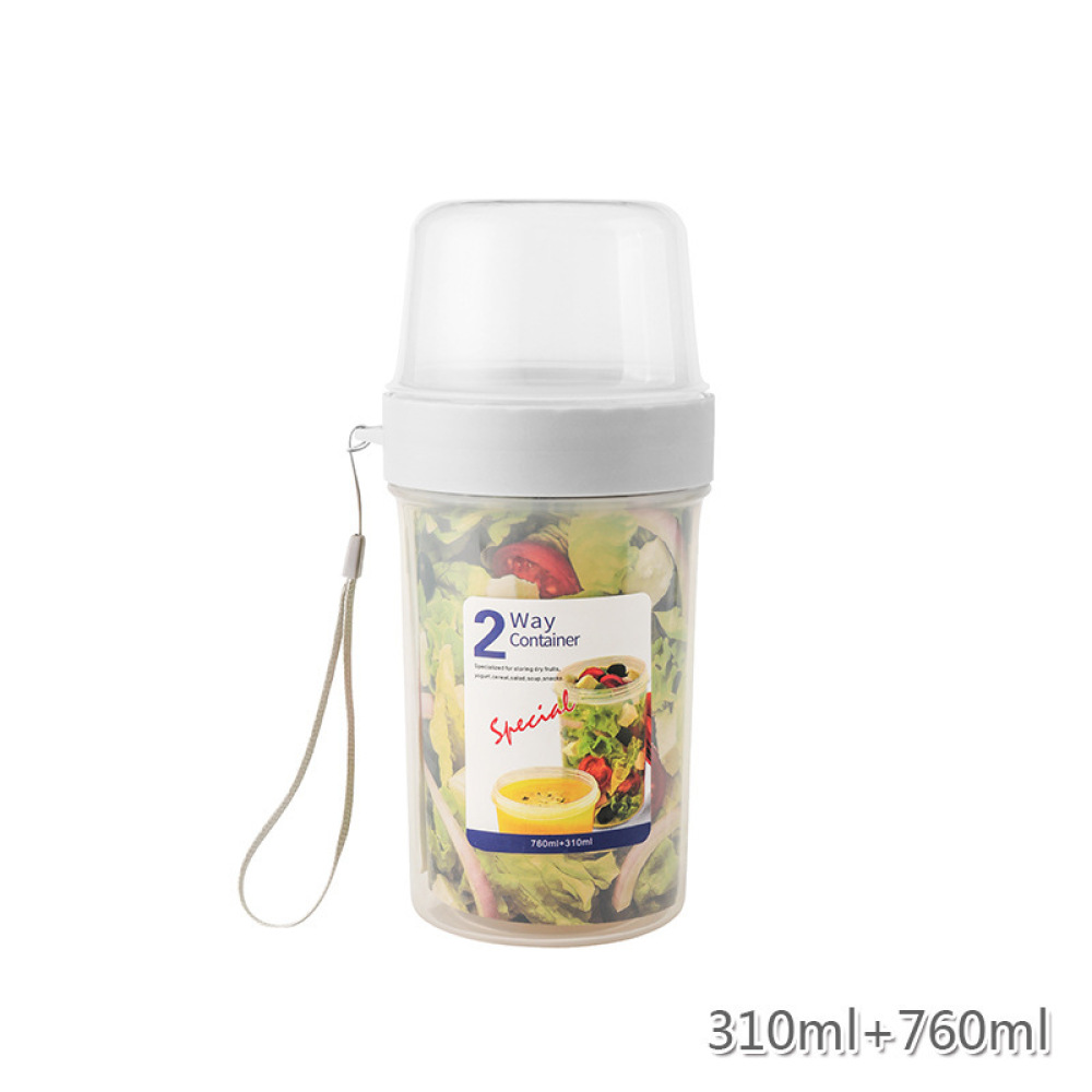 Meal Prep Yogurt - Boîte alimentaire étanche à double couche,
