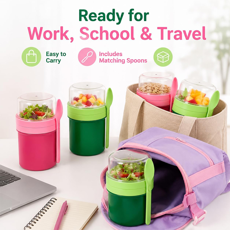 Gobelet portable double couche - Meal Prep Yogurt avis et prix