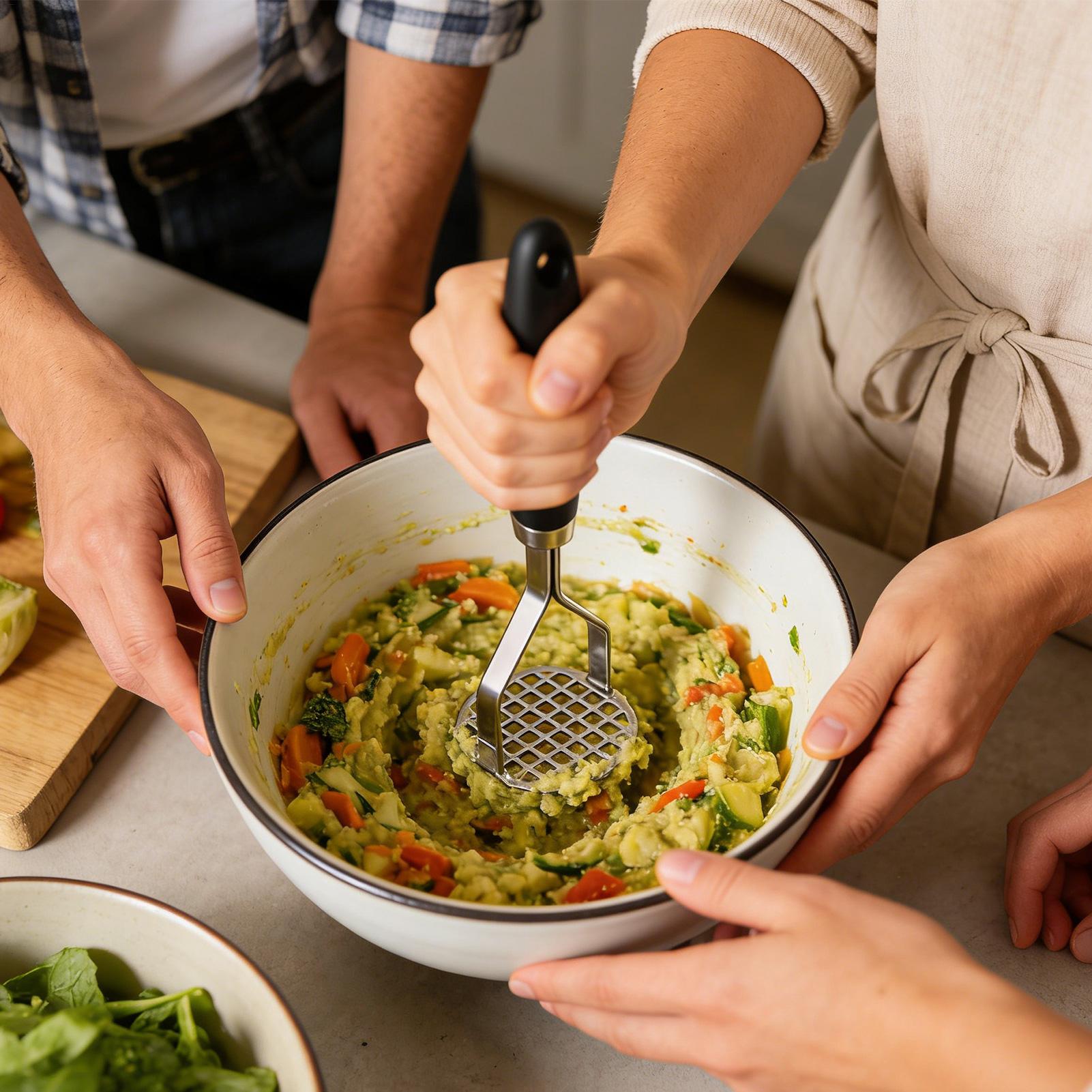 Presse-purée manuel pour légum - Meal Prep Manual avis et prix