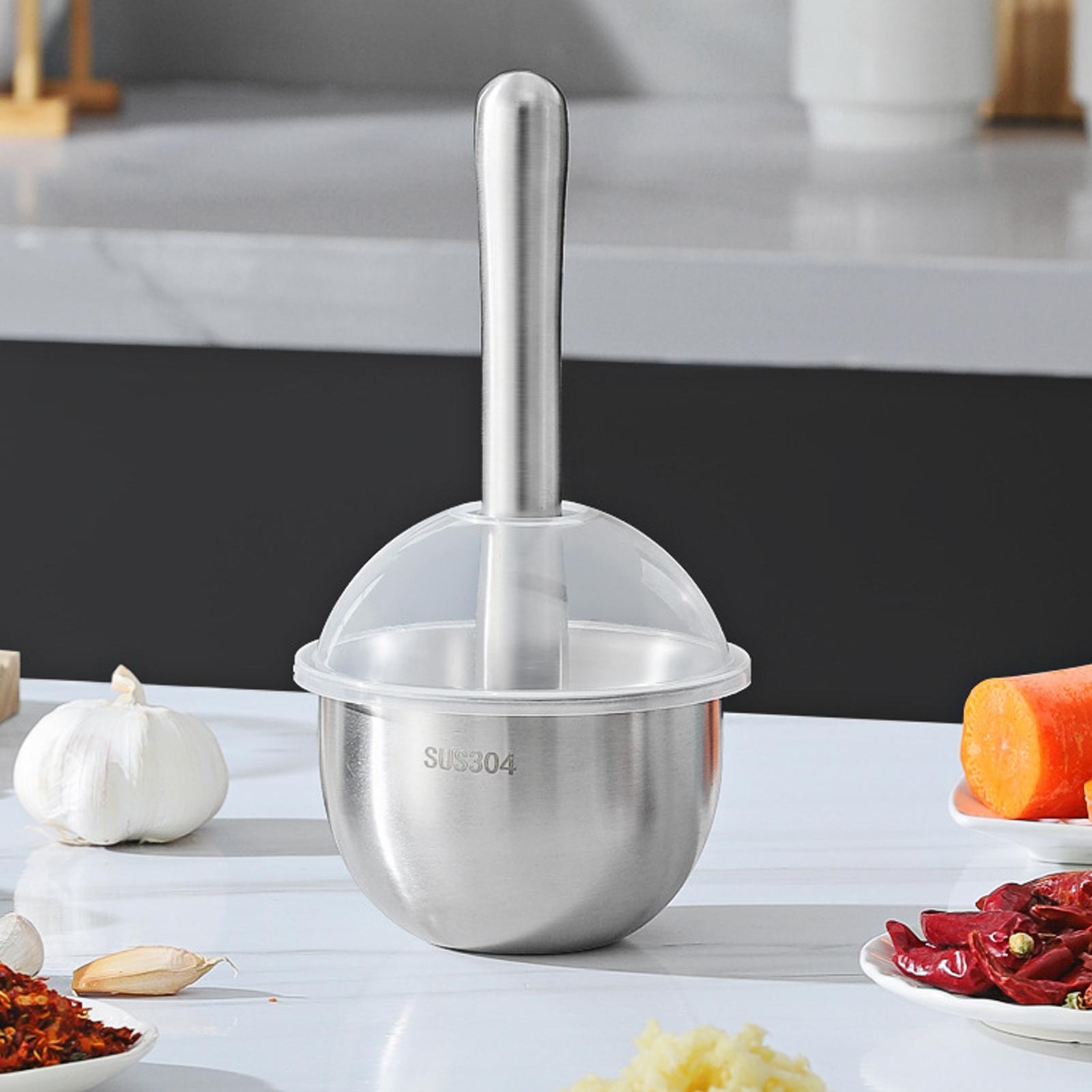 Presse-ail manuel en acier ino - Meal Prep Manual avis et prix